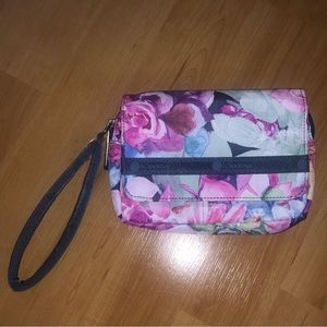LeSportsac Mini Wristlet Floral Print